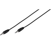 Vivanco cable 3.5mm - 3.5mm 1m, black (35810) (35810)