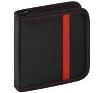 Vivanco CD/DVD case for 24, black/red (31787) (31787)