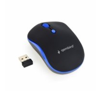 Gembird MUSW-4B-03 Wireless Black/Blue MUSW-4B-03-B