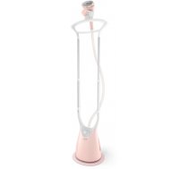 Philips ClearTouch Air Garment Steamer GC552/40 1800w heated plate, 2-in-1, PureSteam technology, quick calc release, pink color, on/off switch (GC552/40)