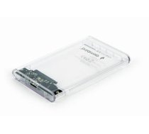 Gembird HDD/SSD enclosure 2.5 SATA USB 3.0 Transparent (EE2-U3S9-6)