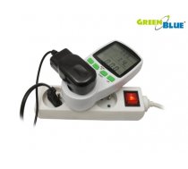 Greenblue GB202 wattmeter White 0 - 9999 W Built-in display LCD (25972FF34DFFBBF99F6186A12FF9869FD38116AF)