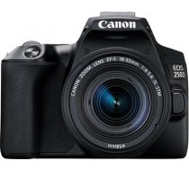 Canon EOS 250D + EF-S 18-55mm f/4-5.6 IS STM SLR Camera Kit 24.1 MP CMOS 6000 x 4000 pixels Black (3454C002)