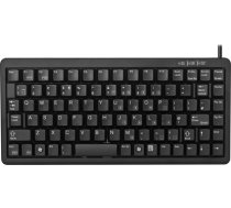 CHERRY G84-4100 COMPACT KEYBOARD Corded, USB/PS2 Black, (QWERTY - UK) (G84-4100LCMGB-2)