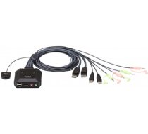 Aten 2-Port USB DisPlayPort Cable KVM Switch (CS22DP-AT)