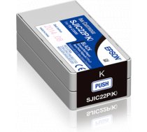 Epson SJIC22P(K): Ink cartridge for ColorWorks C3500 (Black) (C33S020601)