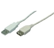 Logilink | USB 2.0 extensio cable, | USB-A to USB-A USB A female | USB A male (CU0011)