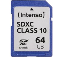 Intenso SDXC Card           64GB Class 10 (3411490)