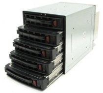 Supermicro CSE-M35TQ SATA Mobile Rack, Black (CSE-M35TQB)