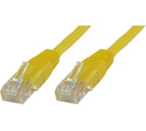 MicroConnect Patchcord U/UTP CAT5e, 1m, żółty (UTP501Y) (UTP501Y)