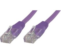 MicroConnect Patchcord U/UTP CAT5e, 1m, fioletowy (UTP501P) (UTP501P)