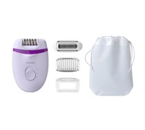 Philips Satinelle Essential Compact wired epilator BRE275/00, optical light, 4 accessories (BRE275/00)