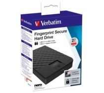 Verbatim Fingerprint Secure  2TB USB 3.1 Gen 1 USB-C 2,5 (53651)