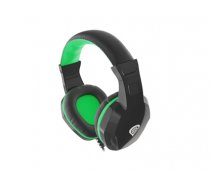 GENESIS ARGON 100 Headset Wired Head-band Gaming Black, Green (5955D22763684F345254E8E094E3810EC0647BE7)