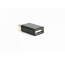 Gembird USB Female - USB Type C Male Black (CC-USB2-CMAF-A)