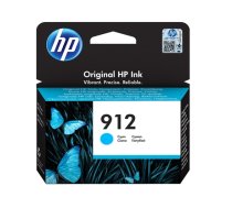 HP 912 Cyan Original Ink Cartridge (3YL77AE#BGX)