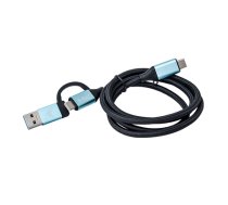 i-tec USB-C Cable to USB-C with Integrated USB 3.0 Adapter (C31USBCACBL)