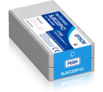 Epson SJIC22P(C): Ink cartridge for ColorWorks C3500 (Cyan) (C33S020602)