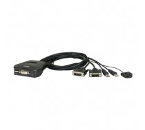 Aten CS22D KVM switch Black (CS22D-A7)