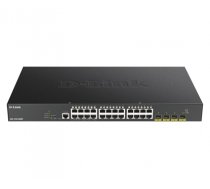 D-Link DGS-1250-28XMP network switch Managed L3 Gigabit Ethernet (10/100/1000) Power over Ethernet (PoE) Black (DGS-1250-28XMP)