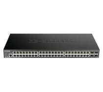 D-Link DGS-1250-52X network switch Managed L3 Gigabit Ethernet (10/100/1000) Black (DGS-1250-52X)