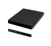 Obudowa/kieszeń na napęd optyczny CD/DVD SATA | USB2.0 | 9.5mm  (51864)
