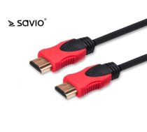 Savio CL-141 HDMI cable 10 m HDMI Type A (Standard) Black,Red (1BCEDAC7007AAC257336AE4C0D059A0683B79E73)