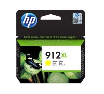 HP 912XL, High Capacity Yellow Ink Cartridge, 825 pages, for HP Officejet 8012, 8013, 8014, 8015 Officejet Pro 8020 (3YL83AE)