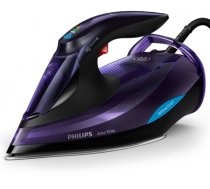 Philips Iron GC5039/30 OptimalTemp 3000W 75g/min 260g IONIC steam mode SteamGlide Advanced soleplate Safety Auto Off quick calc release purple 3m cord (GC5039/30)