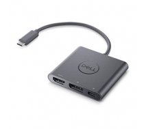 Dell Adapter - USB-C to HDMI/ DisplayPort with Power Delivery (470-AEGY)