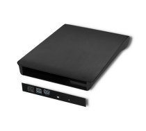 Obudowa/kieszeń na napęd CD/ DVD SATA | USB 2.0 | 12.7mm (51863)