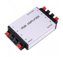 Bousval Électrique™ | RGB signāla pastiprinātājs un sprieguma inžektors krāsainai LED lentei. (STRIP-AMPA-RGB144)