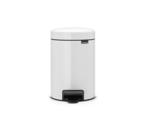 BRABANTIA atkritumu tvertne ar pedāli NewIcon, 3 l, White (112126)