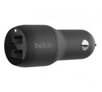 Belkin USB-A Car Charger 24W black CCB001btBK (CCB001btBK)