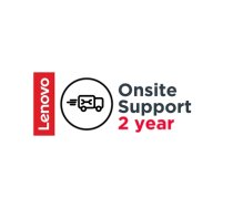 Lenovo Onsite Upgrade - Extended service agreement - parts and labour (for system with 1 year on-site warranty) - 2 years (from original purchase date of the equipment) - on-site - for Th (5WS0V07837)