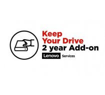 Lenovo Keep Your Drive Add On - Extended service agreement - 2 years - for ThinkCentre M90, M900, M90n-1 IoT, M90q Gen 3, M910, M920, M93 (5PS0V07800)