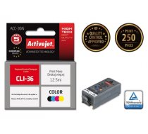 Activejet ACC-36N Ink cartridge (replacement for Canon CLI-36; Supreme; 12.5 ml; colour) (35285E3CC126F4664A43FEEFB3E21CB218C6A933)