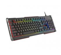 Natec GENESIS Rhod 400 RGB US Gaming keyboard USB Black (18D6E701A368E3AF0298DA8A8691CCB181A6298F)