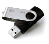 Goodram UTS2 USB flash drive 16 GB USB Type-A 2.0 Black,Silver (837487DE73898DDA48EEA08BE8A816371AA554CF)