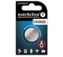 Lithium battery mini everActive CR2025 (348FD0A0C5272399578AFF62D7C48E49B538E2FA)