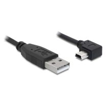 Delock Cable USB 2.0-A male > USB mini-B 5pin male angled 3m (82683)