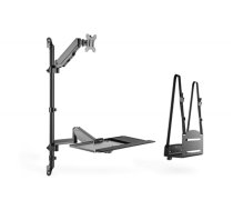DIGITUS versatile standing- / sitting workdesk, wall mount (DA-90372)