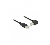 Delock Cable USB 2.0 Type-A male - USB 2.0 Type-B male angled 1.5 m black (84810)