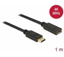 Delock DisplayPort 1.2 extension cable 4K 60 Hz 1 m (83809)