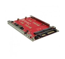 ROLINE M.2 to SATA III SSD H/W adapter, 2x M.2 NGFF SSD, bootable and RAID-capab (16.01.4145)