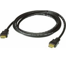 Aten High Speed HDMI Cable with Ethernet True 4K ( 4096X2160 @ 60Hz); 1 m HDMI Cable with Ethernet (2L-7D01H)