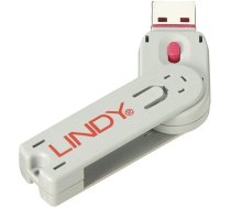 Lindy USB Type A Port Blocker Key, pink (40620)