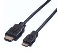 VALUE HDMI High Speed Cable + Ethernet, A - C, M/M, 2 m (11.99.5580)