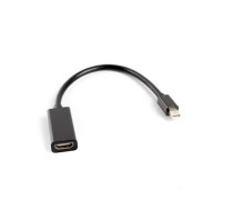 Lanberg AD-0005-BK video cable adapter 0.2 m Mini DisplayPort HDMI Type A (Standard) Black (79FC400AF6226BE09531C49CA69DF1FE13A5C635)