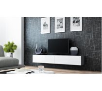 Cama TV Stand VIGO '180' 30/180/40 grey/white gloss (2F5BD66030E69D32D4ADE4493B07008F364387FF)